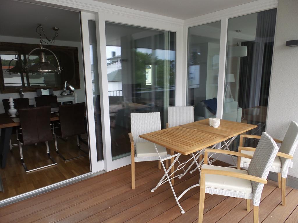 Strandnahe Fewos Mit Terrasse Oder Dachterrasse, Strandhaus Seeblick, Binz Cameră foto