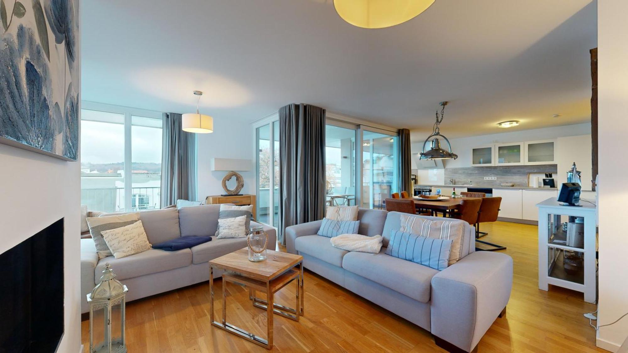 Strandnahe Fewos Mit Terrasse Oder Dachterrasse, Strandhaus Seeblick, Binz Exterior foto